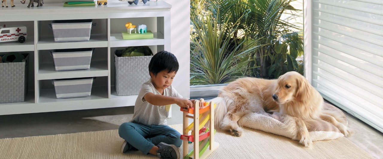 Child and Pet Safe Cordless Window Treatments